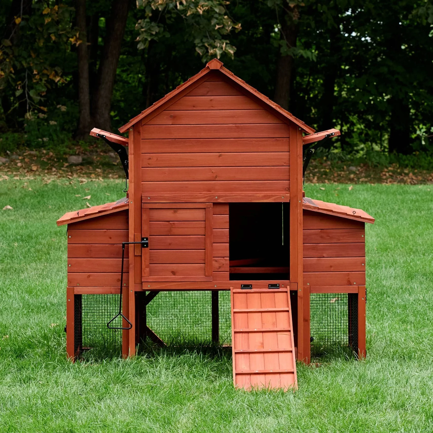 BUNDLE: Orpington Lodge Chicken Coop + Run Extension + Run Roof - Image 3