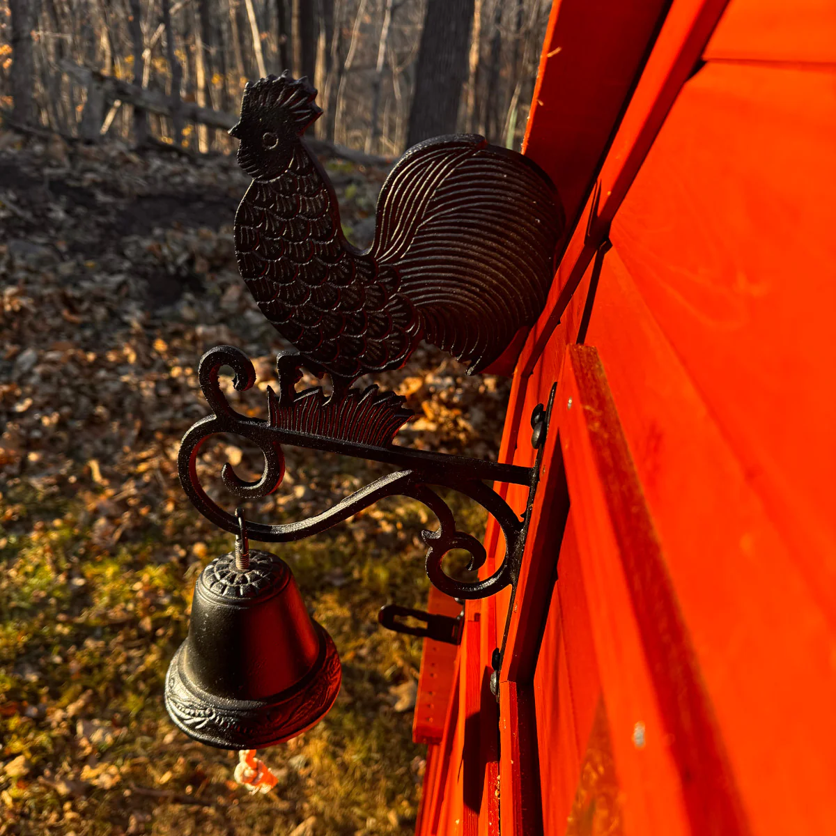 Cast Iron Rooster Bell - Image 2