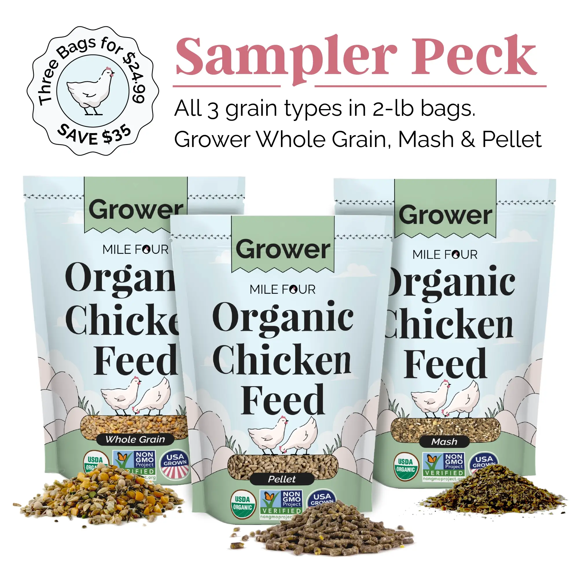 Grower Organic Chicken Feed - Image 24