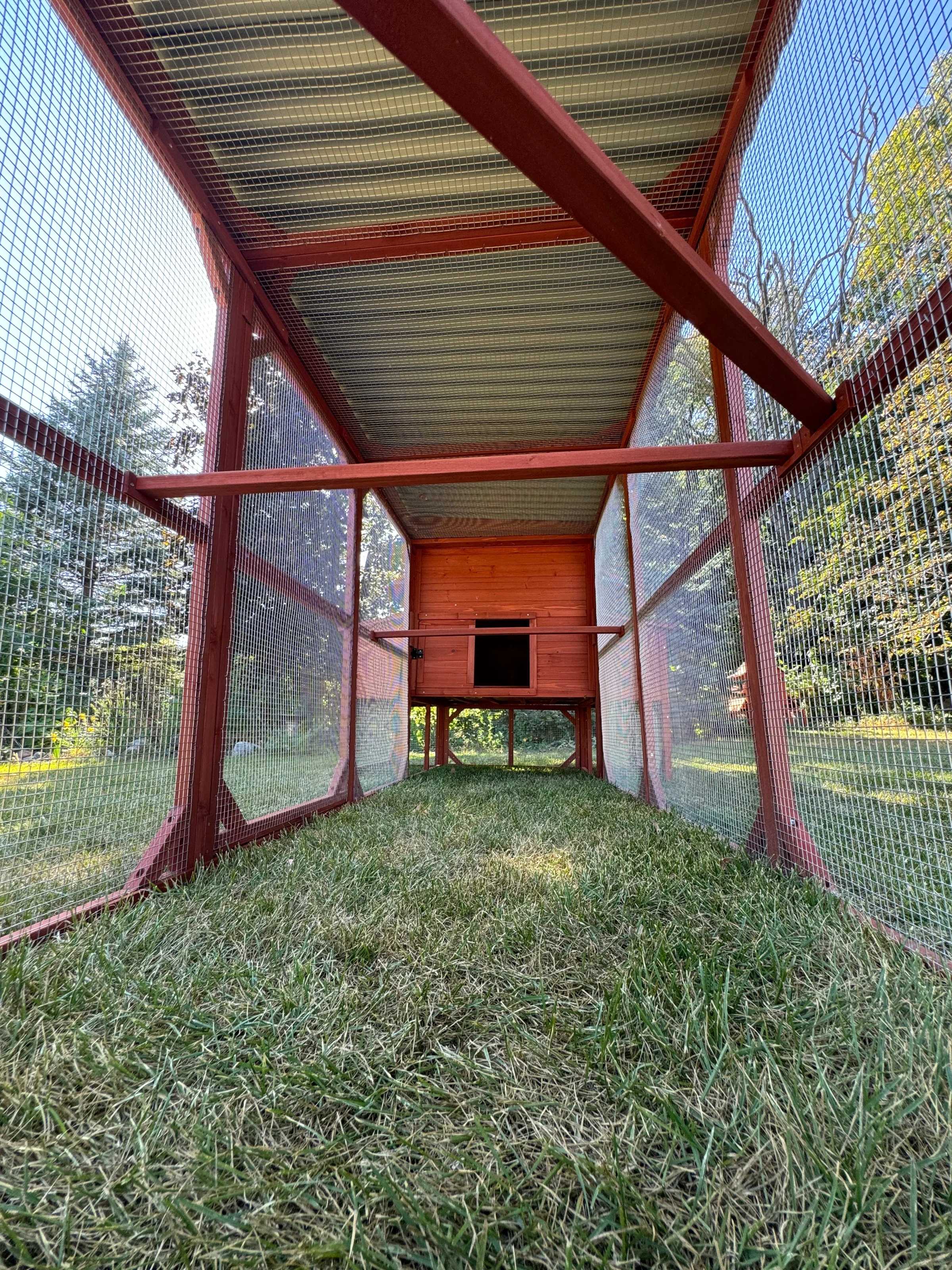Metal Roof for Run Extension - Image 13