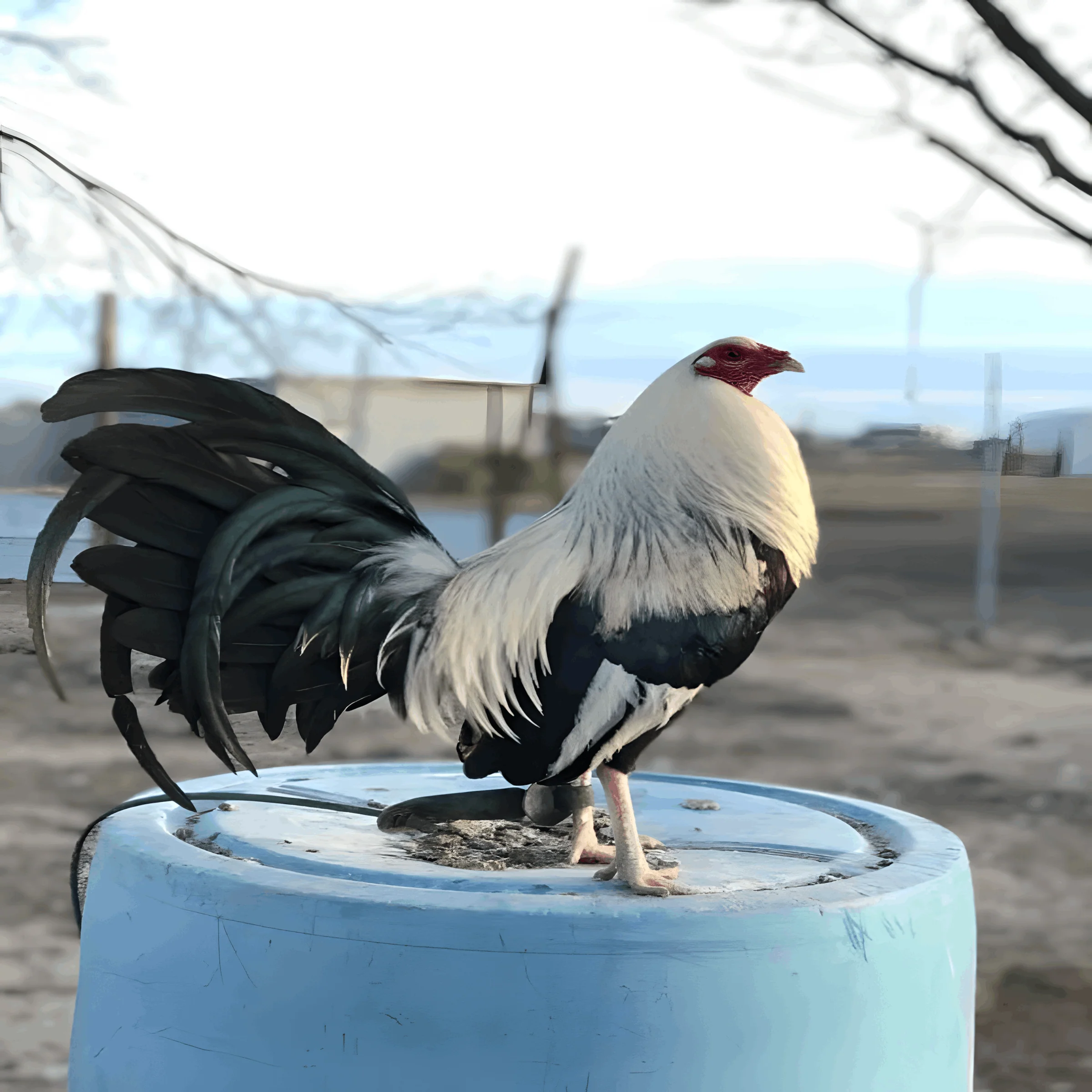 Silver Duckwing Jungle Fowl Standard Old English